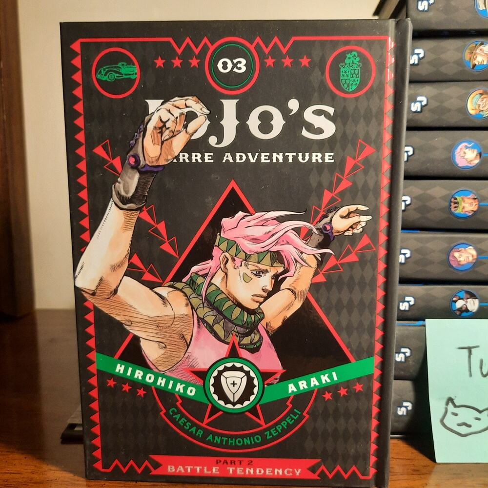 📚 Jojo's Bizarre Adventure Part 2 Vol. 3 Official English Manga 9781421578842